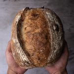 Cranberry walnut sourdough